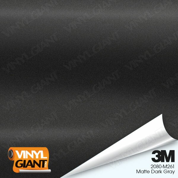 Film Vinyle Thermoformable 3M 2080 Gris Mat Métallique M261 - Neuf Sous Emballage D'origine