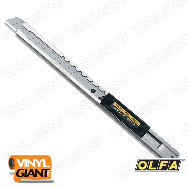 OLFA 9mm Stainless Steel Auto-Lock Professional Graphics Knife SVR-2