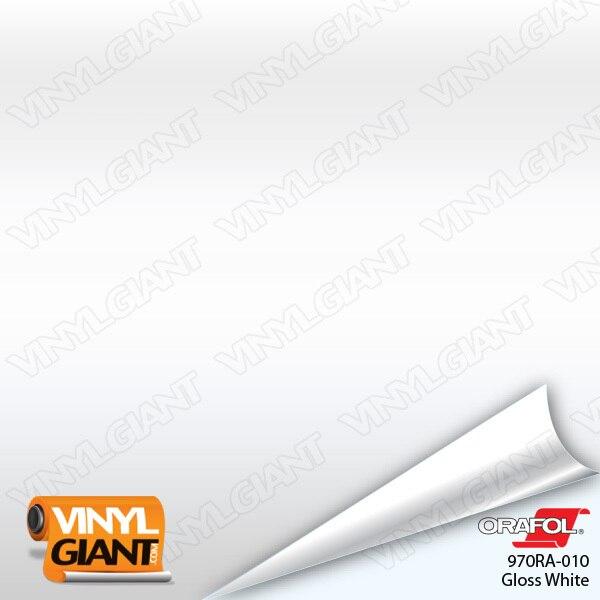 Orafol 970RA Gloss White Vinyl Wrap Film 010