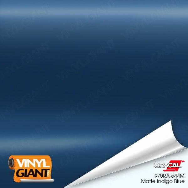 Orafol 970RA Matte Indigo Blue Vinyl Wrap Film 544M