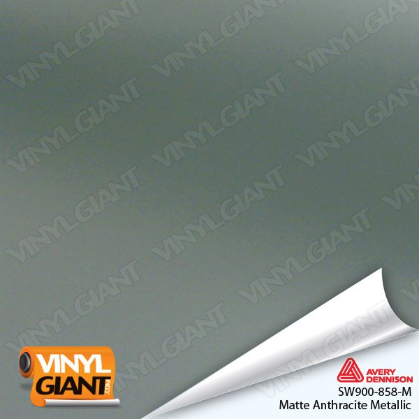 Avery SW900 Supreme Wrapping Film Matte Anthracite Metallic Vinyl Wrap