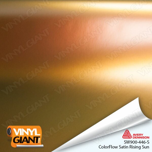 Avery Dennison SW900 Satin Rising Sun Vinyl Wrap Film SW900-446-S