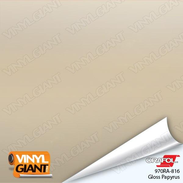 Orafol 970RA Gloss Papyrus Vinyl Wrap Film 816