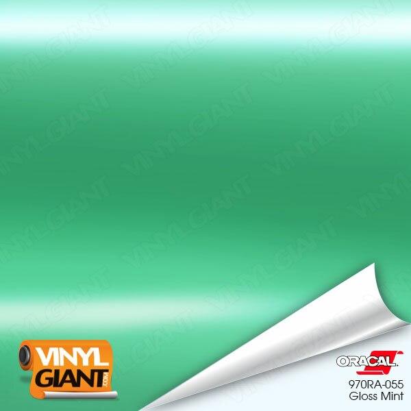 Orafol 970RA Gloss Mint Vinyl Wrap Film 055