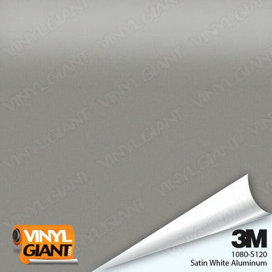 3m satin white aluminum