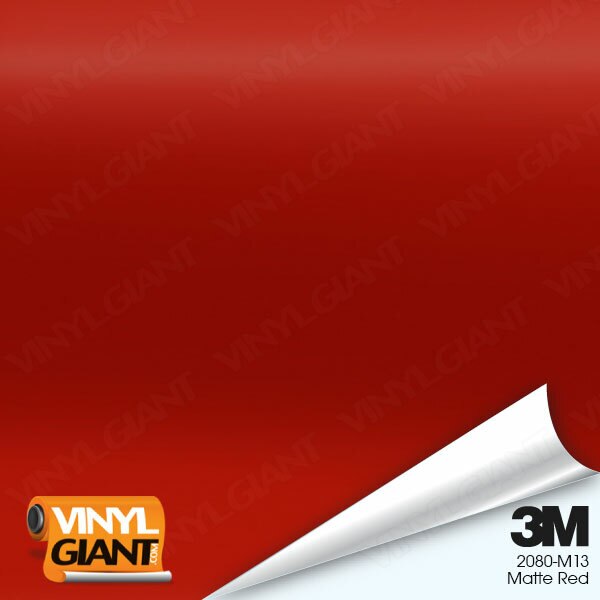 3m matte red