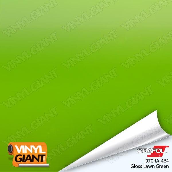 Orafol 970RA Gloss Lawn Green Vinyl Wrap Film 464