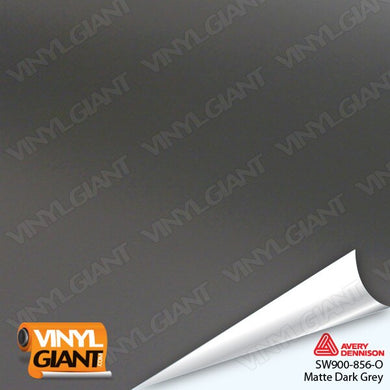 Avery SW900 Supreme Wrapping Film Matte Dark Grey Vinyl Wrap