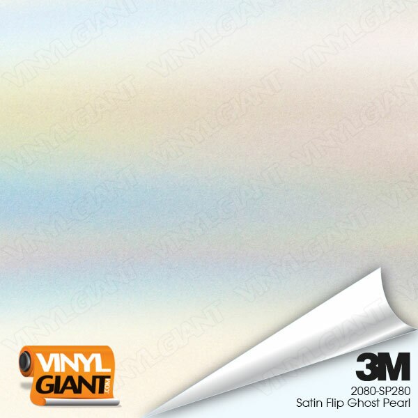 3m satin flip ghost pearl