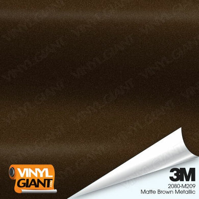 3m matte brown metallic
