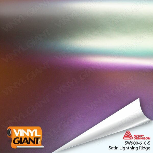 Avery Dennison SW900 Satin Lightning Ridge Vinyl Wrap Film SW900-610-S