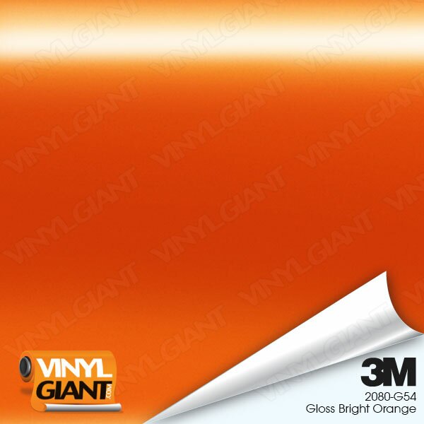 3m gloss bright orange