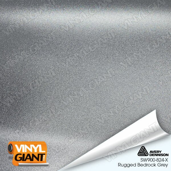 Avery Dennison SW900 Rugged Bedrock Gray Vinyl Wrap Film SW900-824-X
