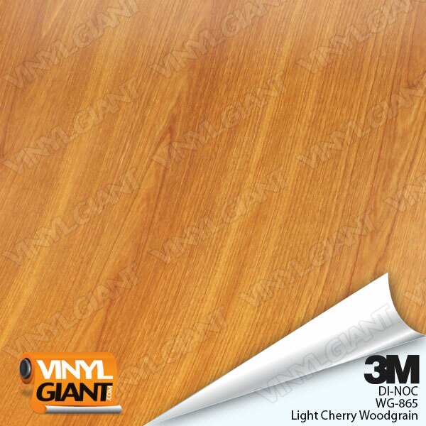 3M DI-NOC Light Cherry Wood Grain Vinyl WG-865