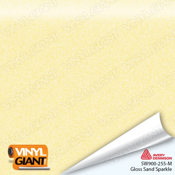 Avery Dennison SW900 Gloss Sand Sparkle Vinyl Wrap Film SW900-255-M