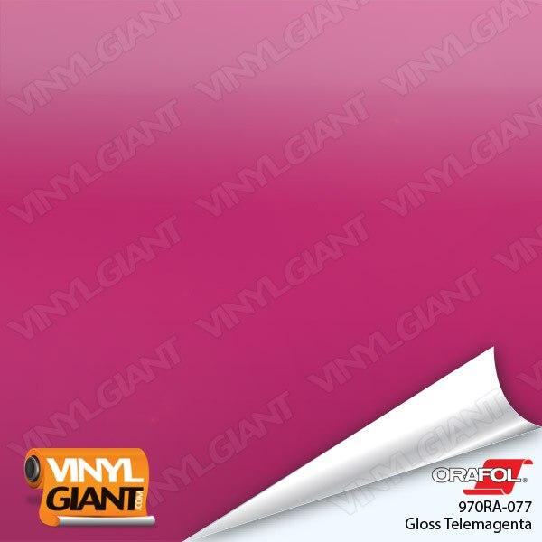 Orafol 970RA Gloss Telemagenta Vinyl Wrap Film 077